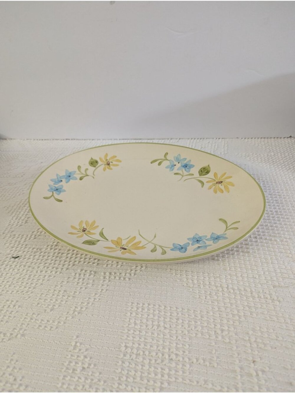 Vintage Franciscan DAISY Oval Platter Pottery 13 3/4" by 10 3/8"